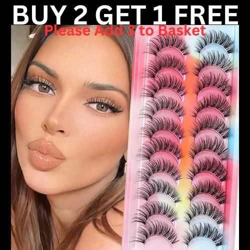 Pairs false eyelashes - pairs,