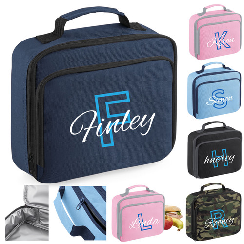Personalised named lunch bag - named,