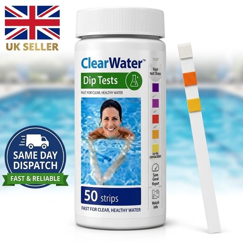 Clearwater test strips - clearwater, 3-in-1