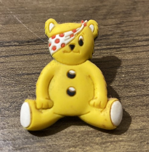 Vintage pudsey pin badge - pudsey,