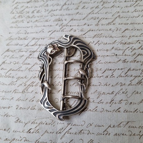 Art nouveau belt - art,