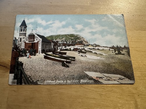 Postcard lifeboat house - -,