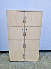 Wooden Locker Office Cabinet -