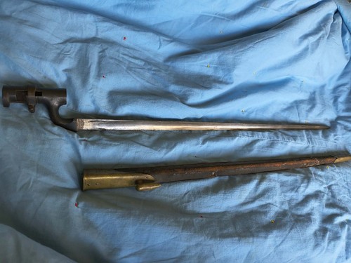 1875 martini henry - martini, bayonet