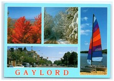 Postcard Gaylord Michigan