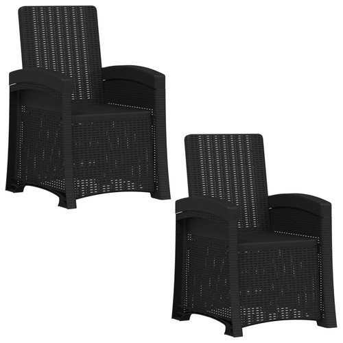 Reclining garden chair rattan - reclining,