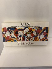Vintage Waddingtons Chess Game