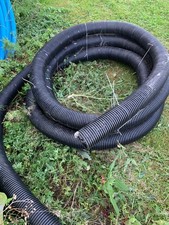 4" Black Solid Flexible Ducting