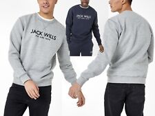 Jack Wills Men's Belvue Graphic Logo Crew Neck Sweatshirt XS S L RRP £45