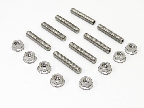 Stainless steel exhaust studs - exhaust,