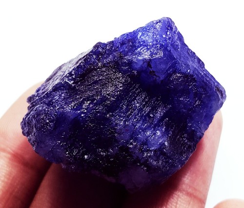 Natural blue beryl rough - blue,