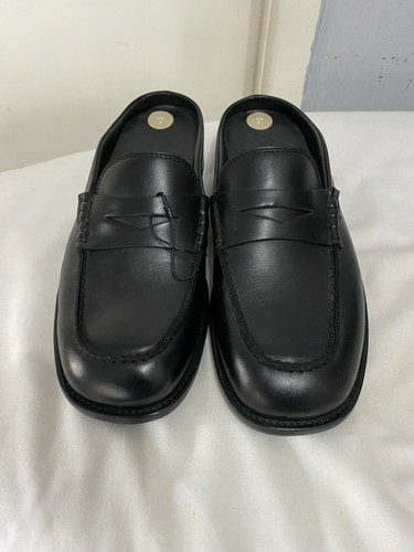 Zara men black slip ons - black,