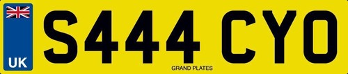Stacy number plate - plate, private