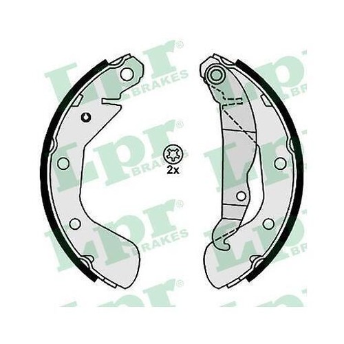 Brake shoe set lpr 08130 - shoe,