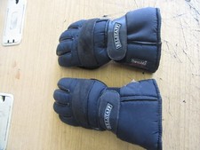 VINTAGE 80'S BELSTAFF LEATHER MOTORCYCLE GLOVES SIZE M, AQUATEX, THINSULATE