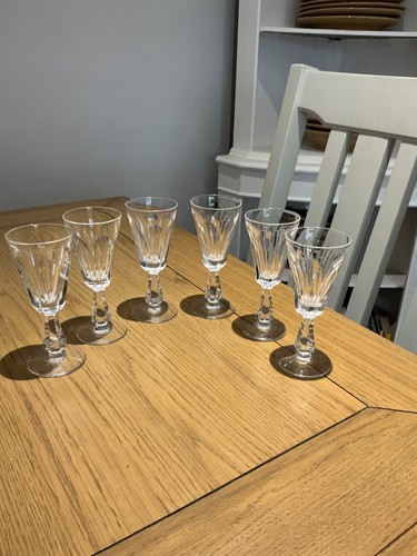 Six waterford crystal sherry - six,