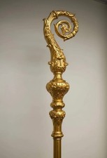 Wooden CROZIER Polish Staff