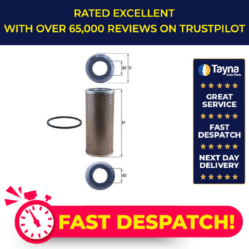 Oil filter fits - filter,