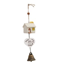 Bird House Cage Wind Chimes Cute Cartoon Pastoral Hanging Ornament Crafts2215