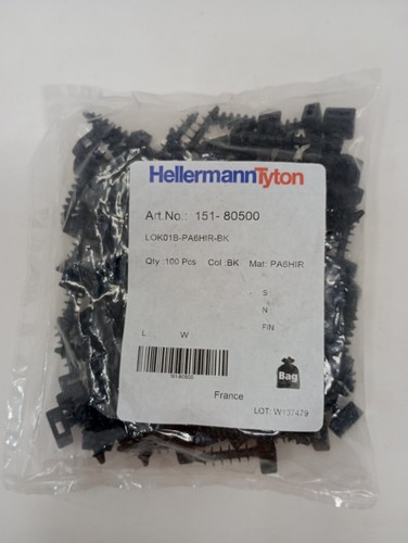 Hellermanntyton black fir - hellermanntyton,