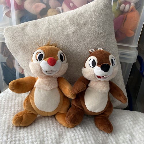 Disney chip and dale plush - and,