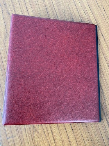 Large ring burgundy padded - large, 4d