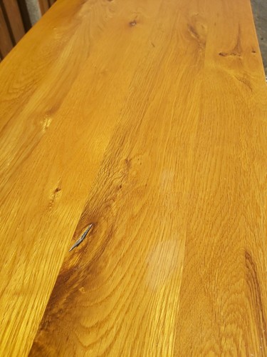 Large solid oak - , bookcase