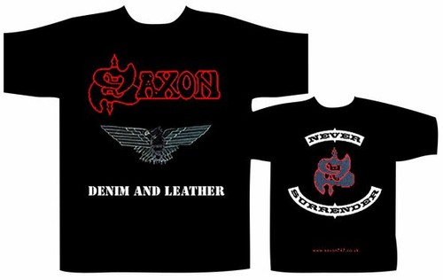 Saxon denim and leather - -,