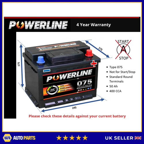 Battery fits chrysler baron - chrysler, le