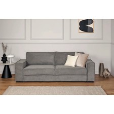 3-Seater Corduroy Sofa –