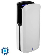 Dryflow Jet Force Junior HEPA Hands In Hand Dryer | White