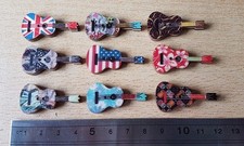 Miniature wooden guitar for