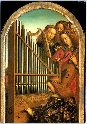 Angels making music van - angels,