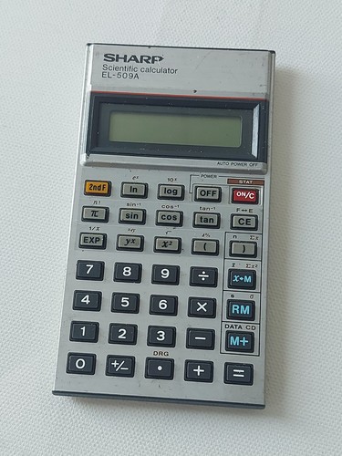 Vintage 80s sharp scientific - 80s,