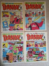 The dandy comic all January 1991 issues all 4 in excellent condition Collectable