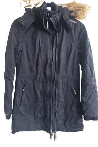 Superdry the wind - parka, navy