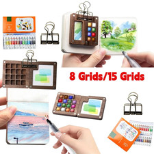 Portable 8/15-Color Watercolor