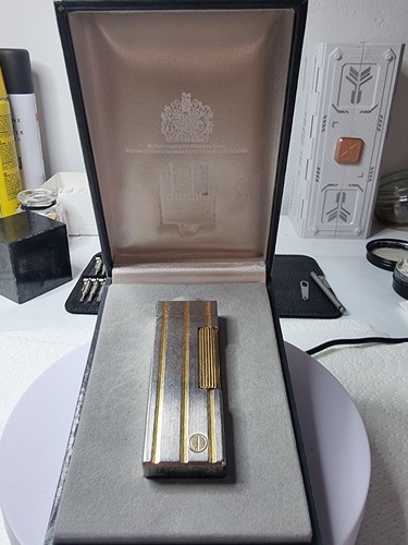 Dunhill rollagas silver with - dunhill,