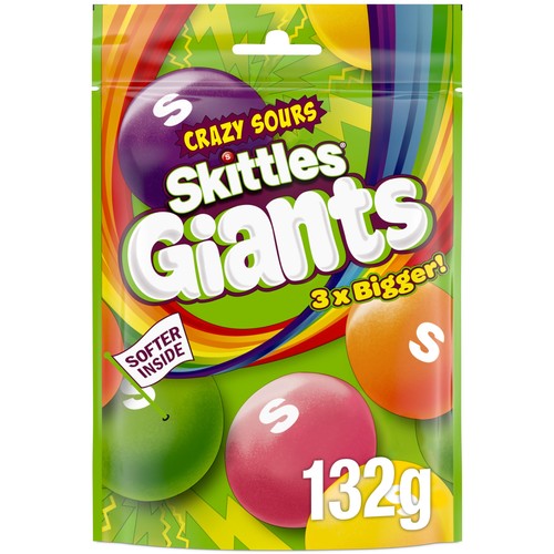 Skittles crazy sour giant - crazy,