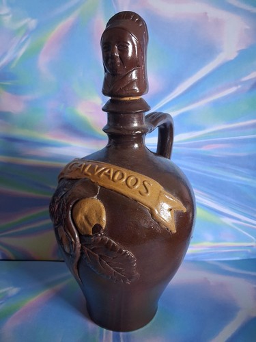 Stoneware bottle french - stoneware,