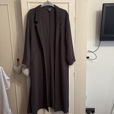 Primark Dk Green Lightweight Coat Size 18