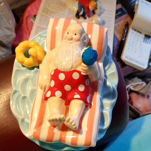 Coalport father christmas lazy - coalport,