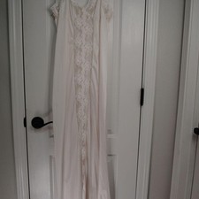 White lacy long slip/nightgown