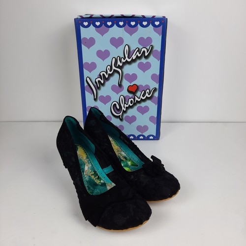 Irregular choice black - choice, lace
