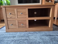 Solid Oak Television Cabinet