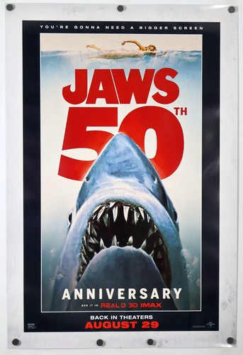 Jaws original movie poster - jaws,