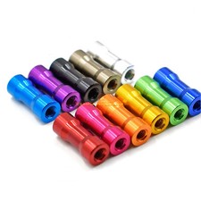 1/5/10x M3 10~35mm Color Round Aluminum Threaded Standoff Spacer Column
