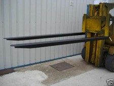 FORKLIFT TELEHANDLER FORK EXTENSIONS 6ft 8ft  4/5/6 Inch - MADE IN THE UK