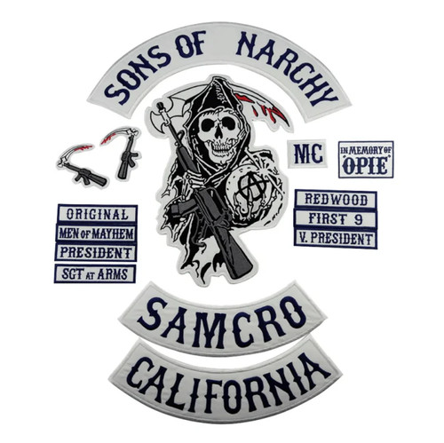 Biker rider patch - biker,
