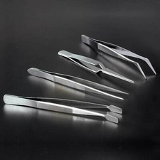 4 PIC TWEEZERS SET PRECISION